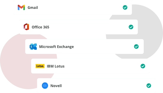 Email archiving from all email platforms